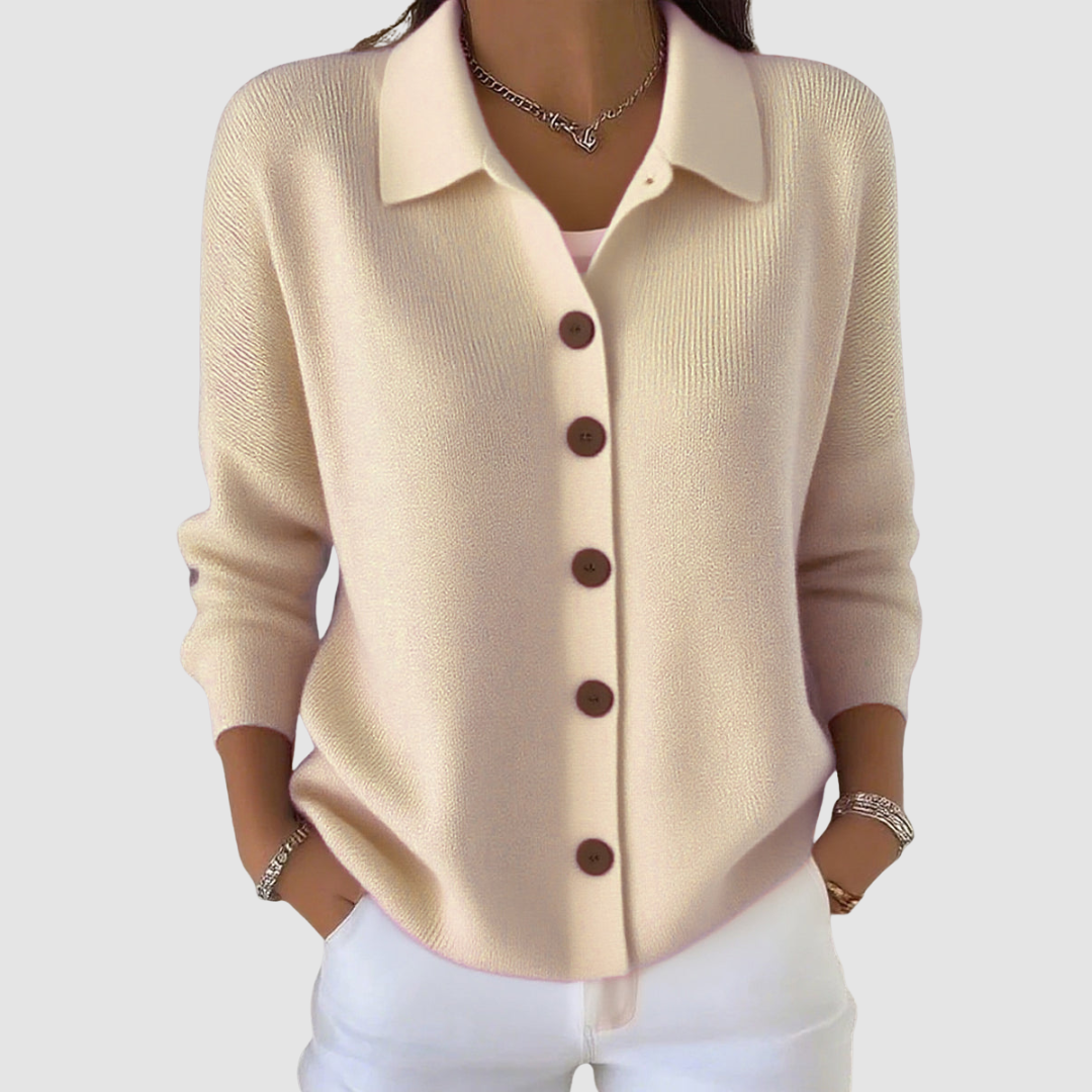 Sofia™ | Button‑Up Knit Cardigan