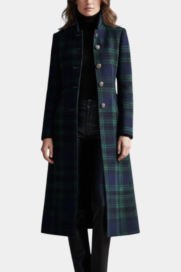 Zoe™ | Timeless Plaid Elegant Coat