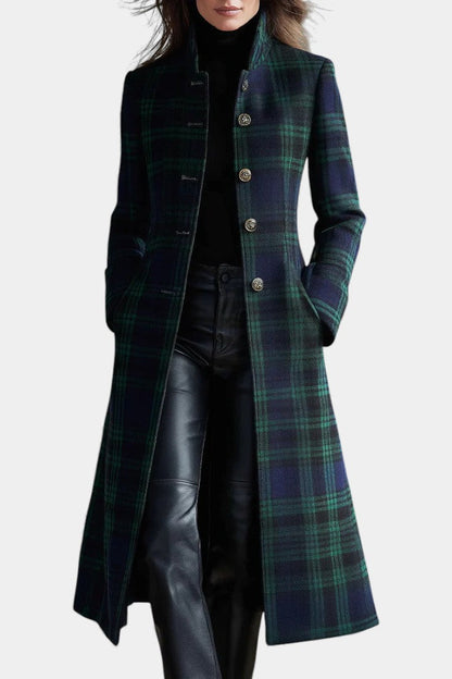 Zoe™ | Timeless Plaid Elegant Coat